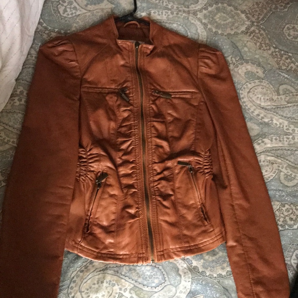 Leather jacket